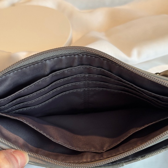 Coach Signature Wristlet - Light Gray - Picture 8 of 11